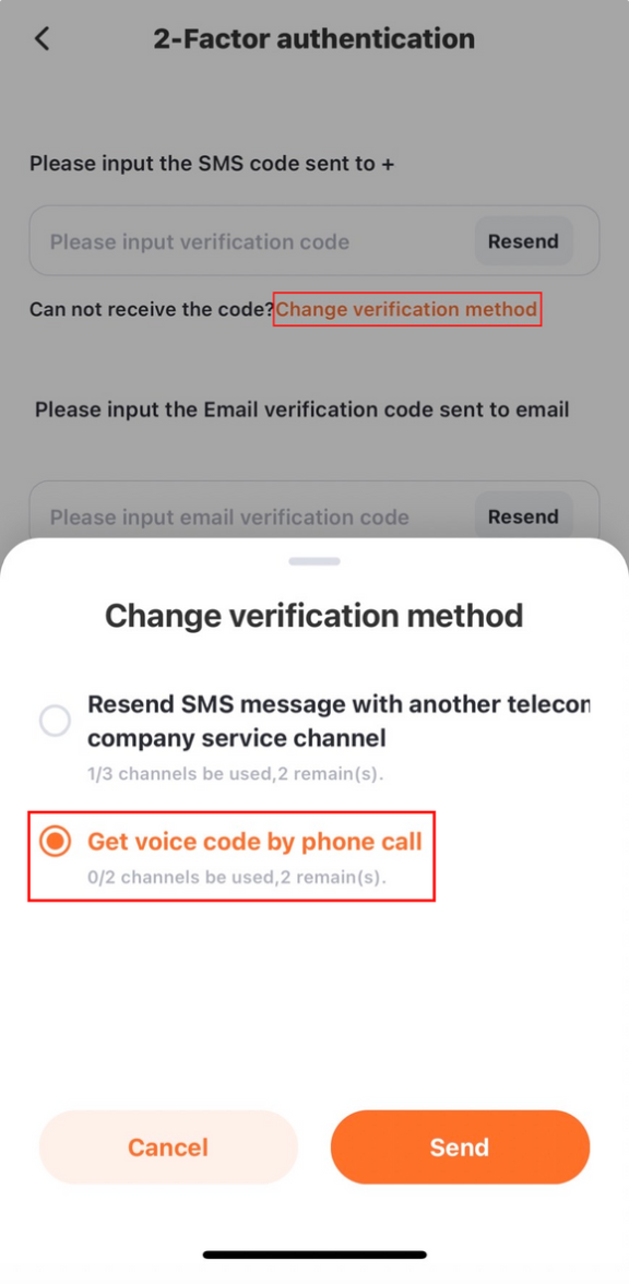 my phone number can t receive verification code