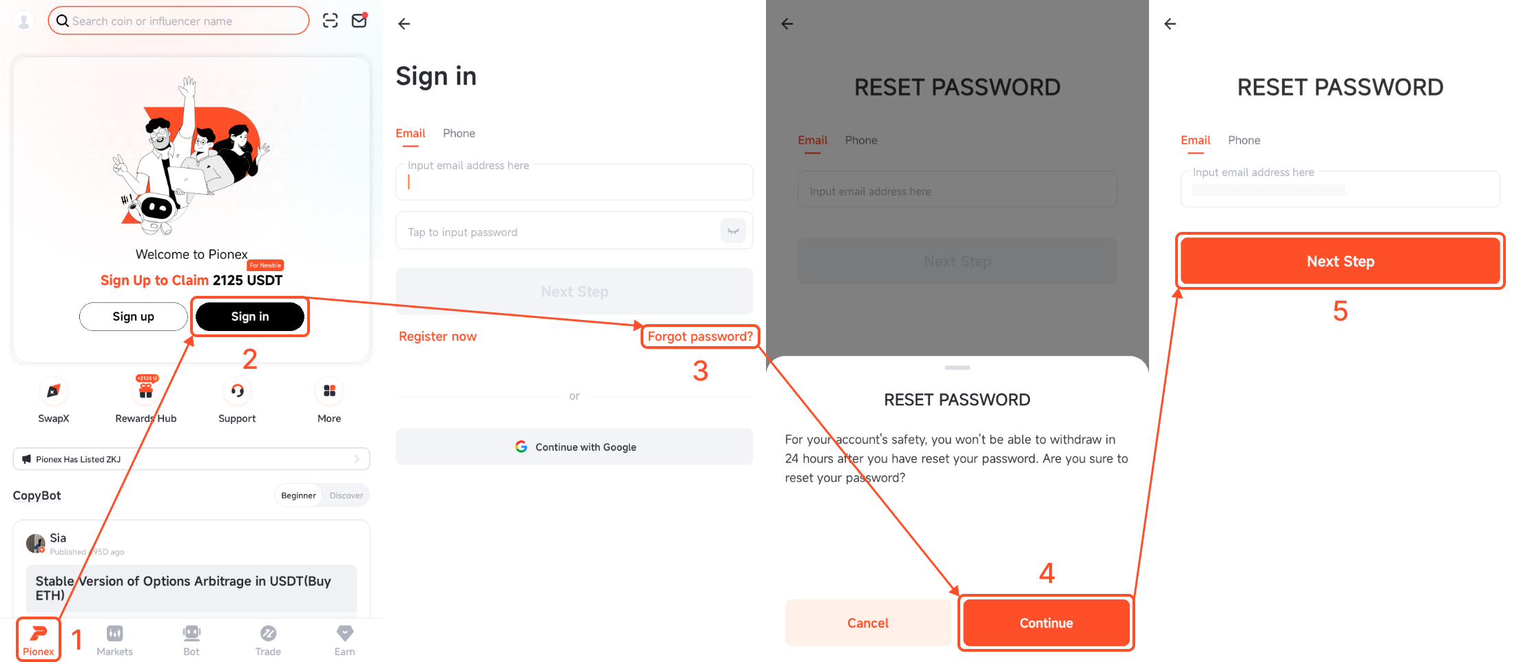How to reset account password 5 [Pionex.com].png