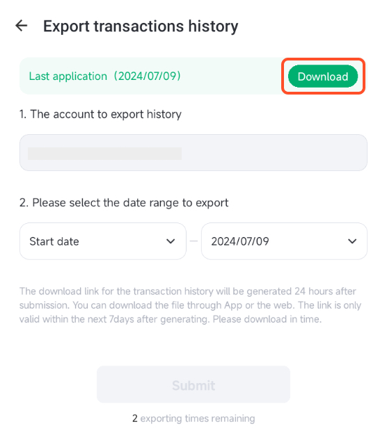 How to download Transaction History Statement【App】4 [Pionex.com].png