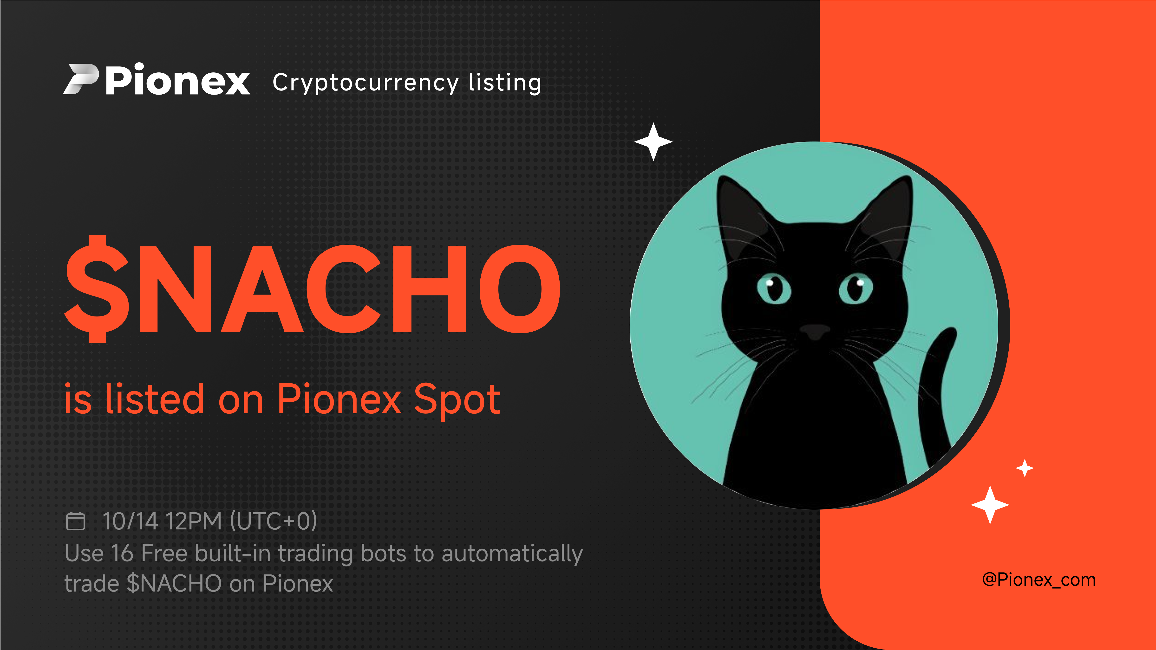 Pionex Has Listed NACHO – Pionex Help Center
