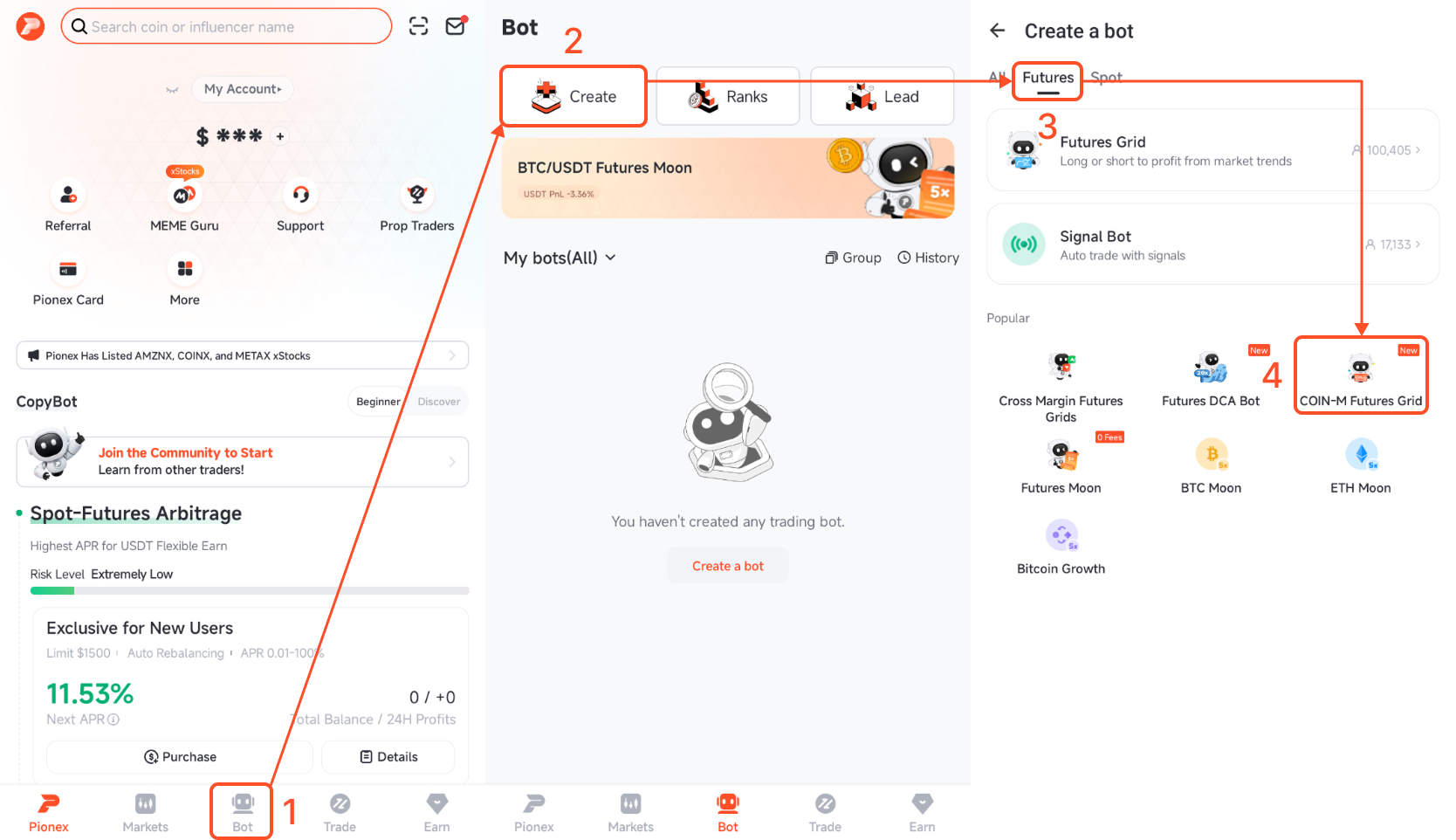 Coin-M Futures Grid Bot - Hedging Strategy – Pionex Help Center