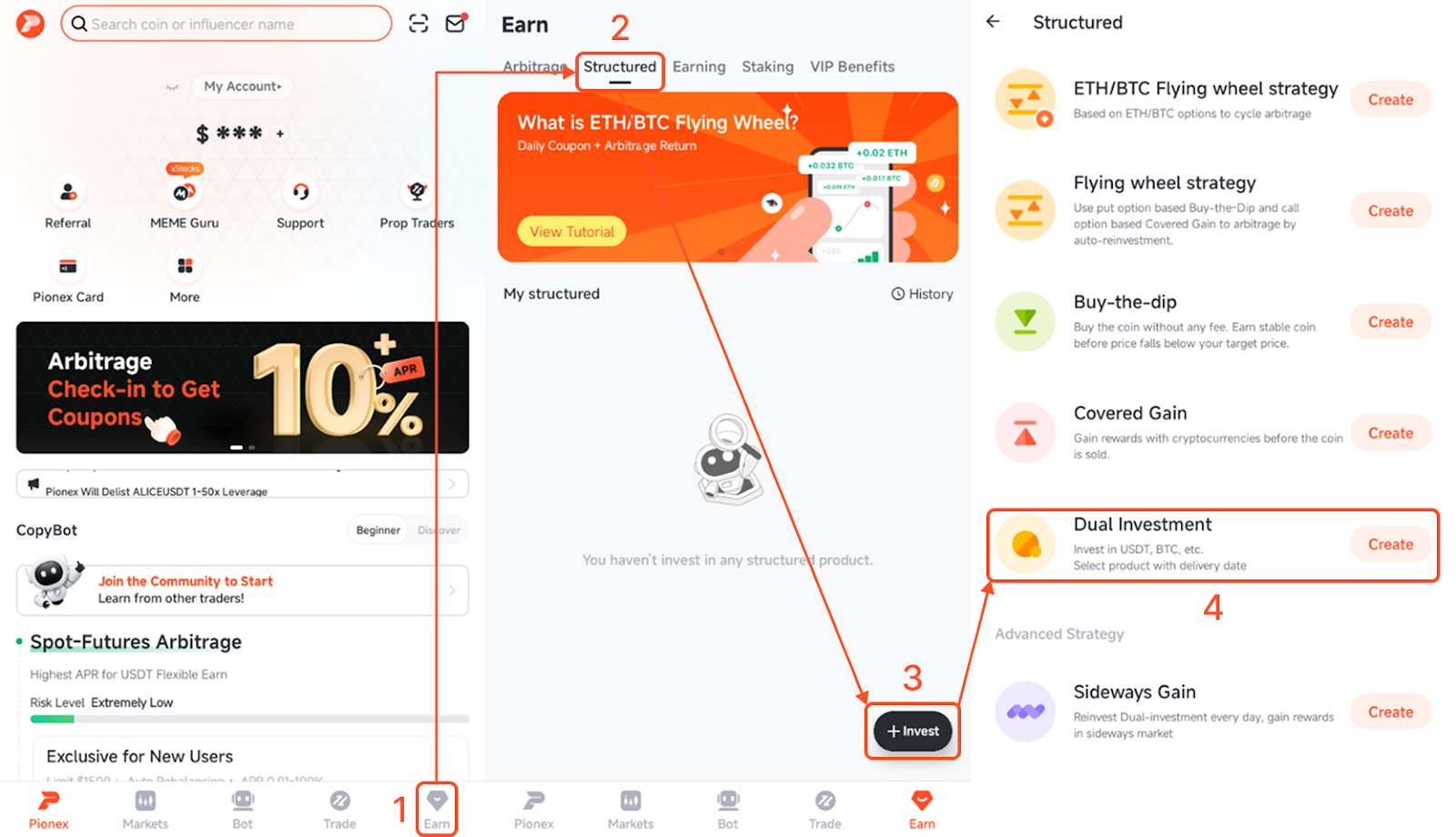 Dual Investment – Pionex Help Center