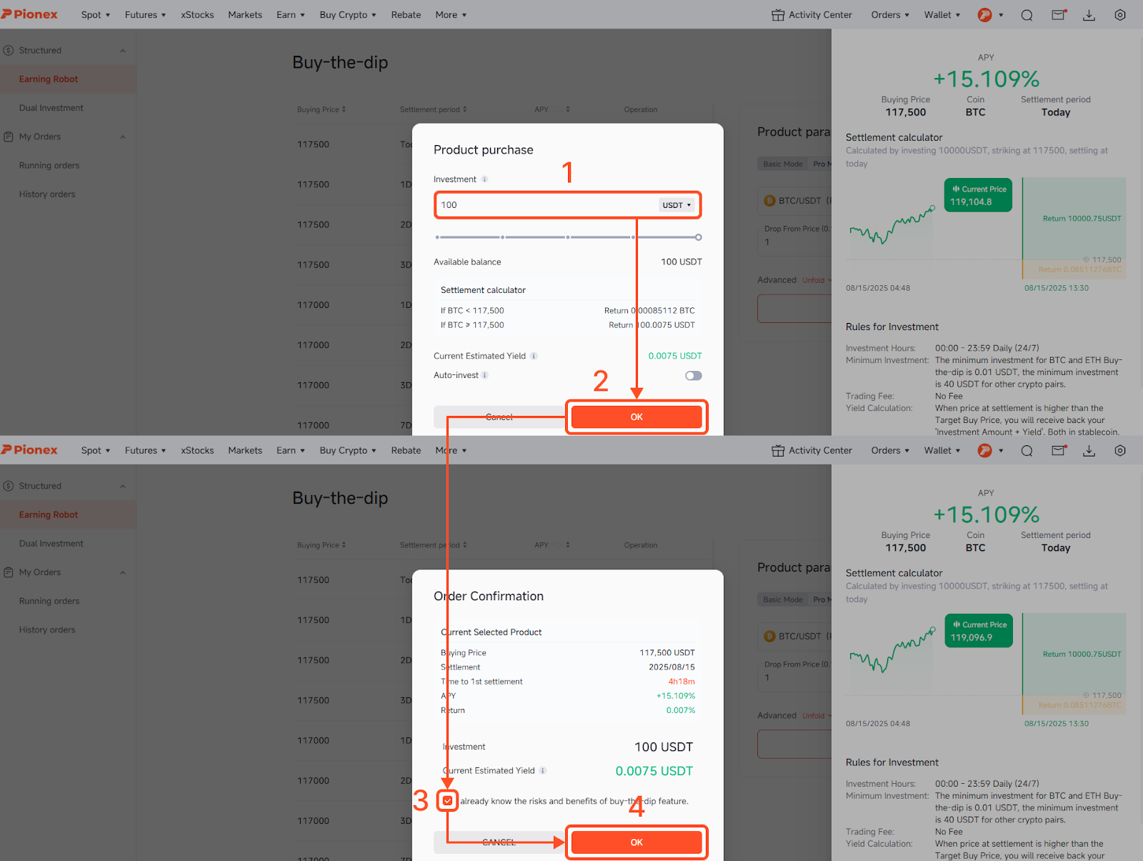 Buy-the-Dip – Pionex Help Center